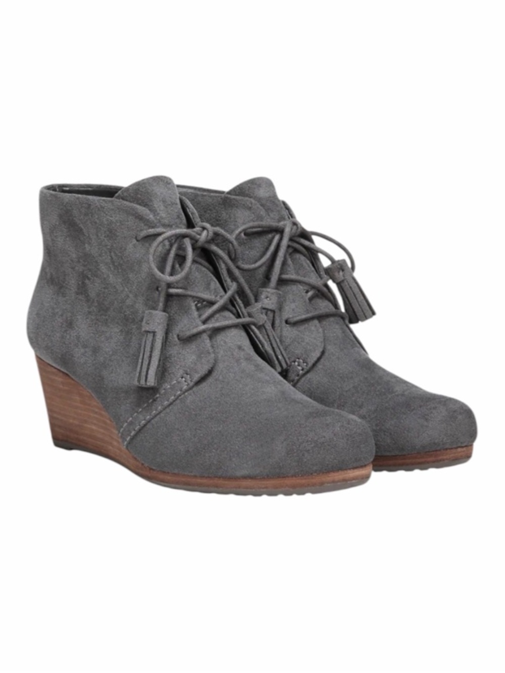 Dr. Scholl’s Gray Dakota Wedge Bootie